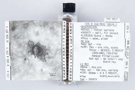 Lot #6299 Apollo 17 Flown and Lunar Surface-Used EVA-2 Cuff Checklist - From the Personal Collection of Gene Cernan - Image 11