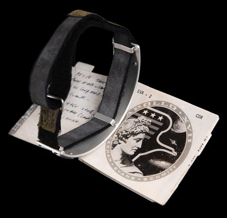 Lot #6299 Apollo 17 Flown and Lunar Surface-Used EVA-2 Cuff Checklist - From the Personal Collection of Gene Cernan - Image 2