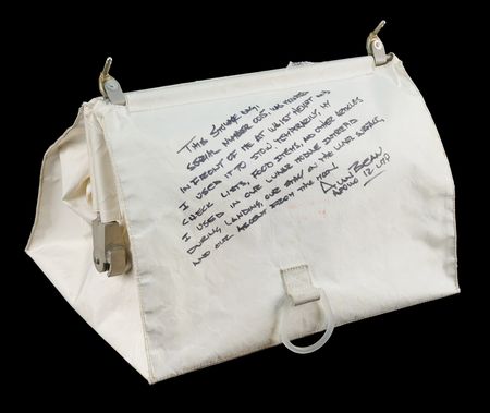 Lot #6198 Apollo 12 Lunar Module-Flown Stowage Bag