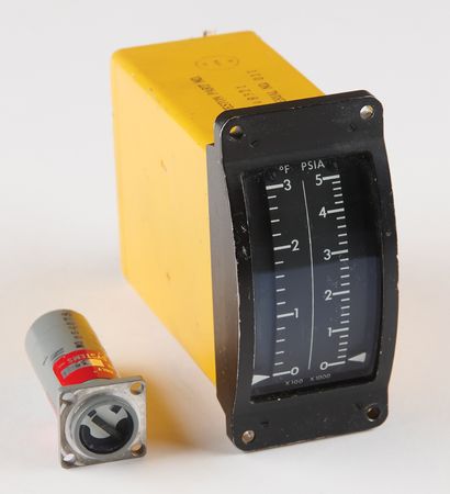 Lot #6341 Apollo Ground Instrument Trainer Gauges