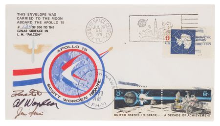 Lot #6261 Apollo 15 Lunar Surface-Flown Sieger