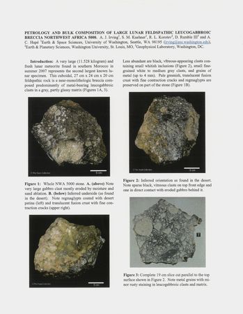 Lot #6480 NWA 5000 Lunar Meteorite Dust (Estimated 373 Grams) - Image 9