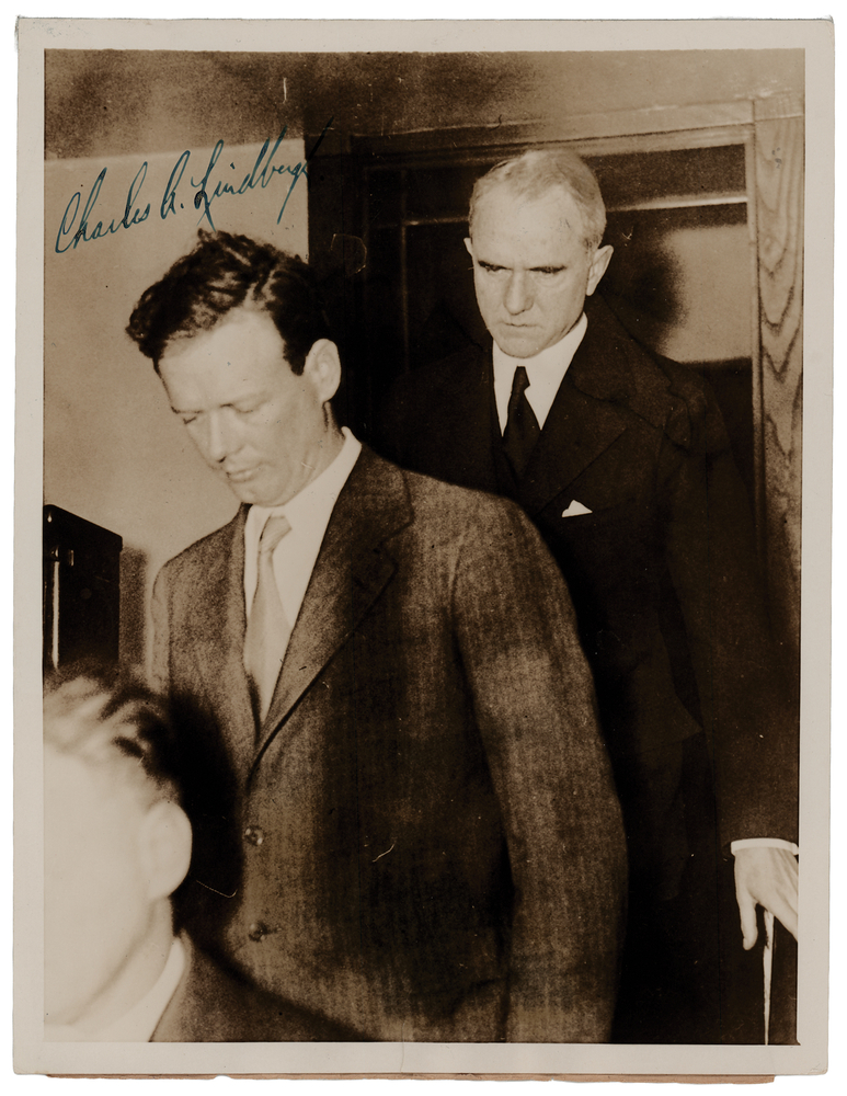 Lot 466 Charles Lindbergh Signed Photograph