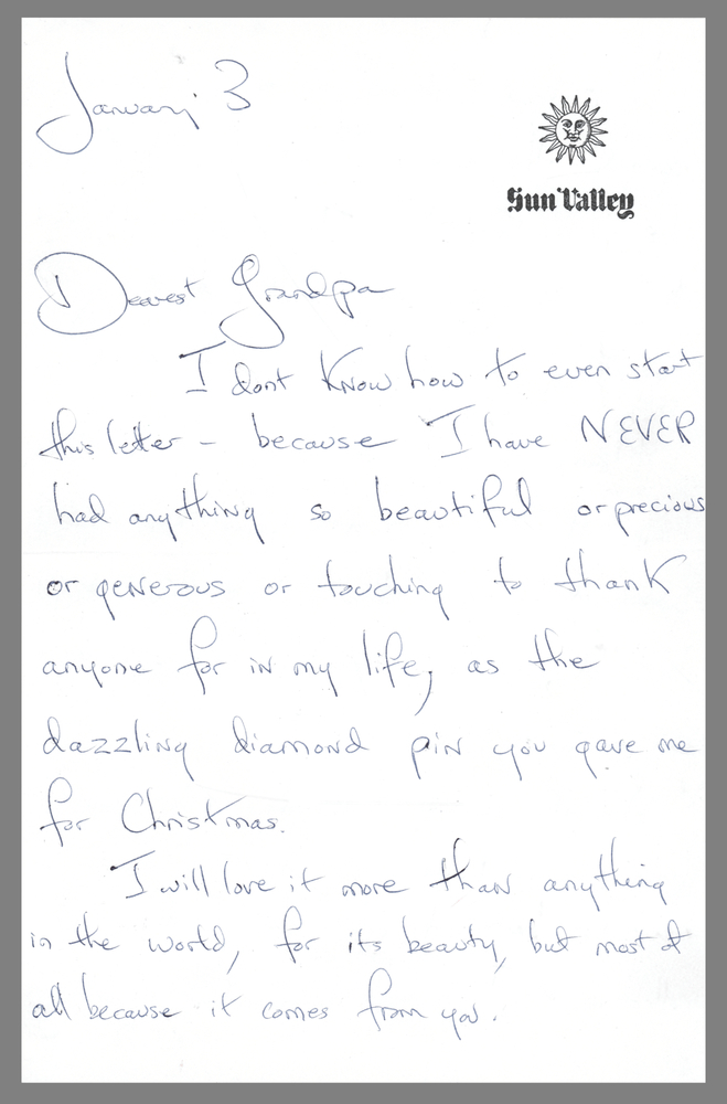 Lot 73 Jacqueline Kennedy Autograph Letter Signed to Joseph P. Kennedy: 