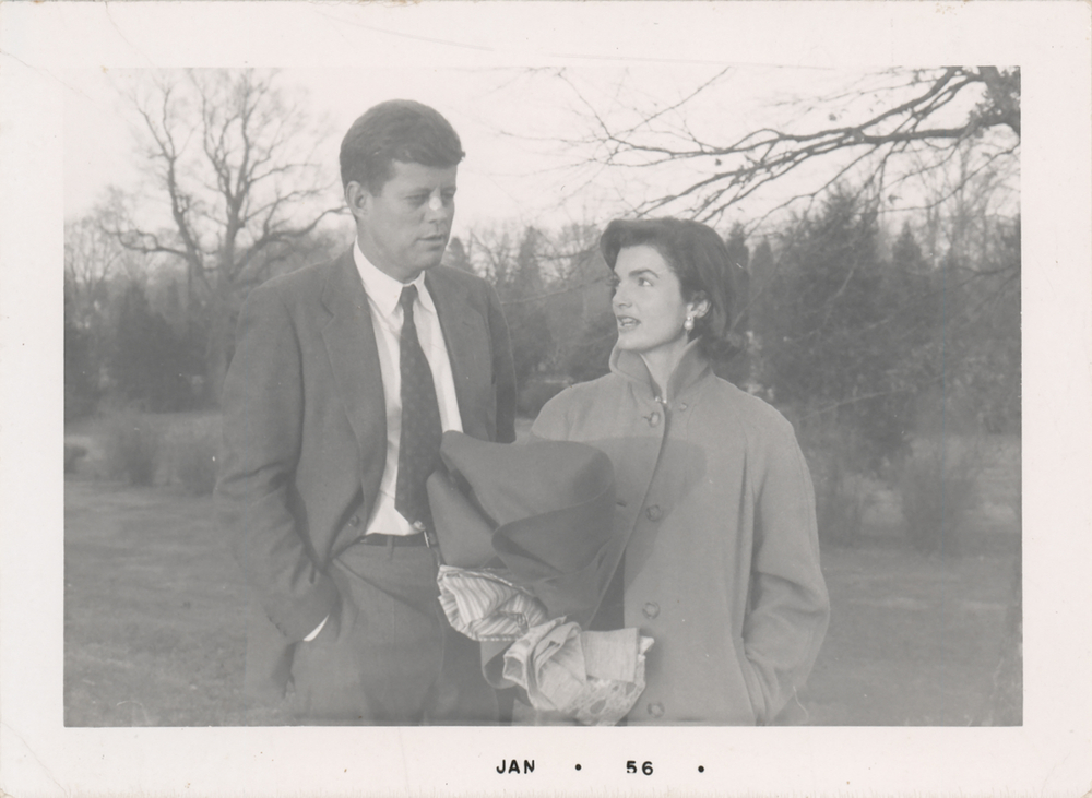Lot 87 John and Jacqueline Kennedy Original Vintage Candid Photograph (c. 1956)