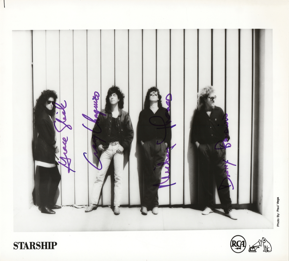 Lot 646 Jefferson Starship Signed Photograph