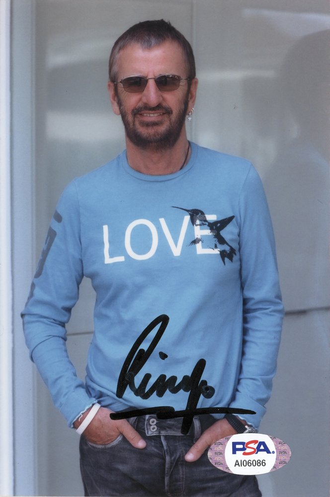 Lot 630 Beatles: Ringo Starr Signed Photograph