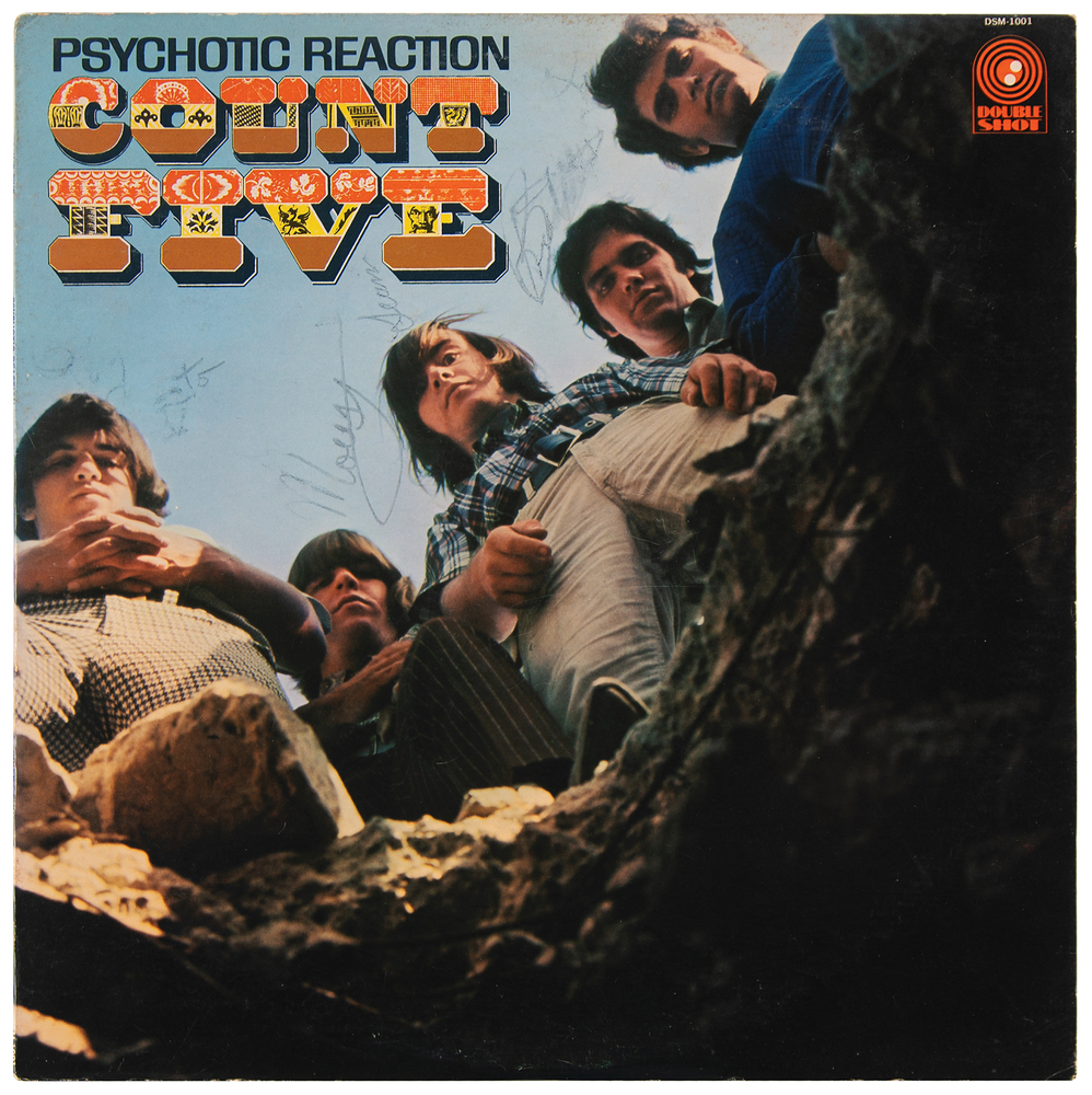 Lot 644 Count Five Signed Album - Psychotic Reaction