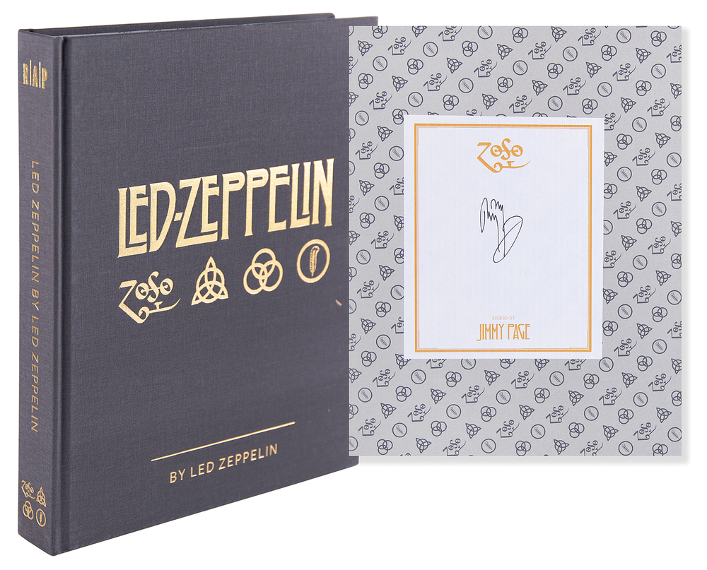 Lot 657 Led Zeppelin: Jimmy Page Signed Book - Led Zeppelin