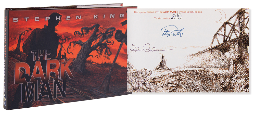 Lot 575 Stephen King Book - The Dark Man (Deluxe Ltd. Ed. #240/550)