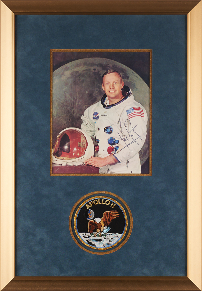 Lot 476 Neil Armstrong Signed Photograph