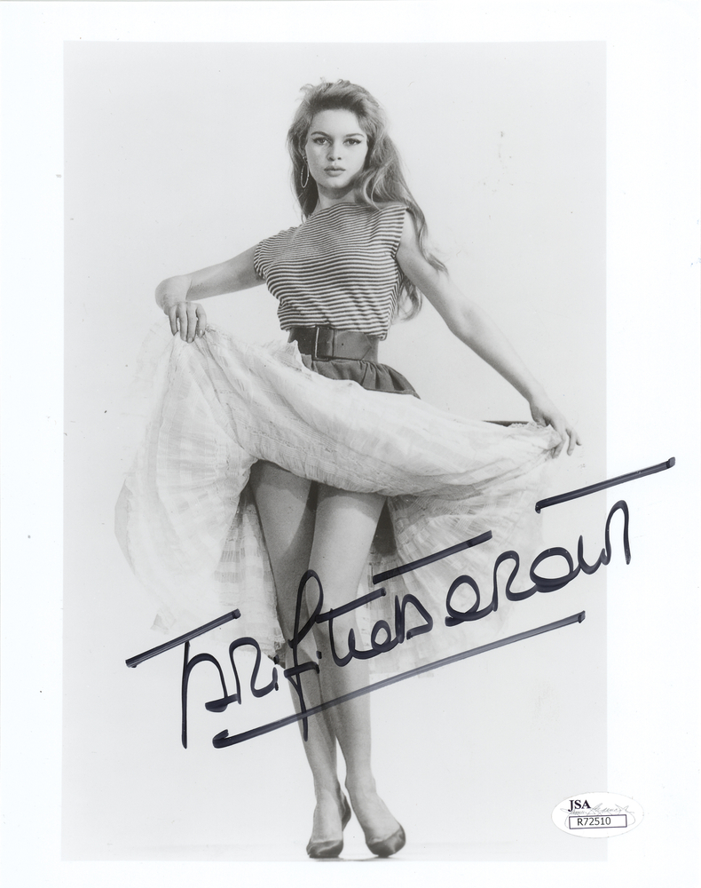 Lot 704 Brigitte Bardot Signed Photograph