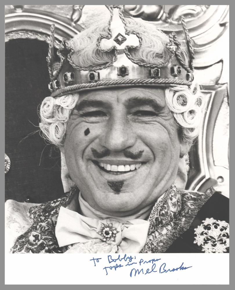 Lot 710 Mel Brooks Signed Photograph