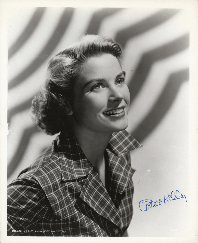 Lot 741 Grace Kelly Signed Photograph