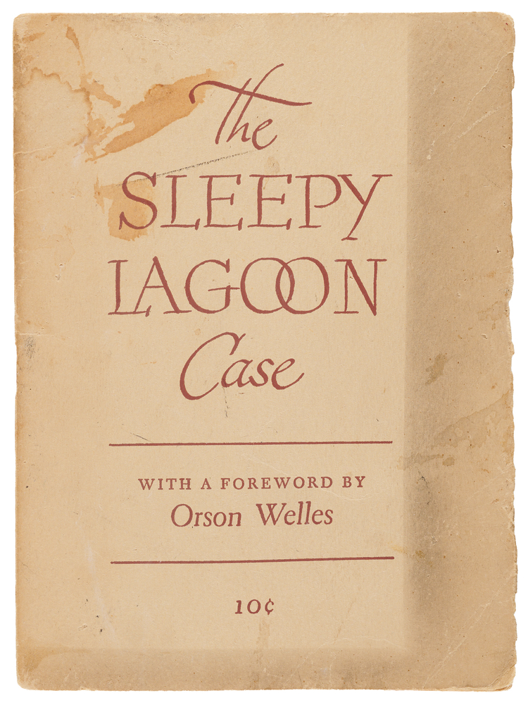 Lot 797 Orson Welles: Sleepy Lagoon Case Pamphlet