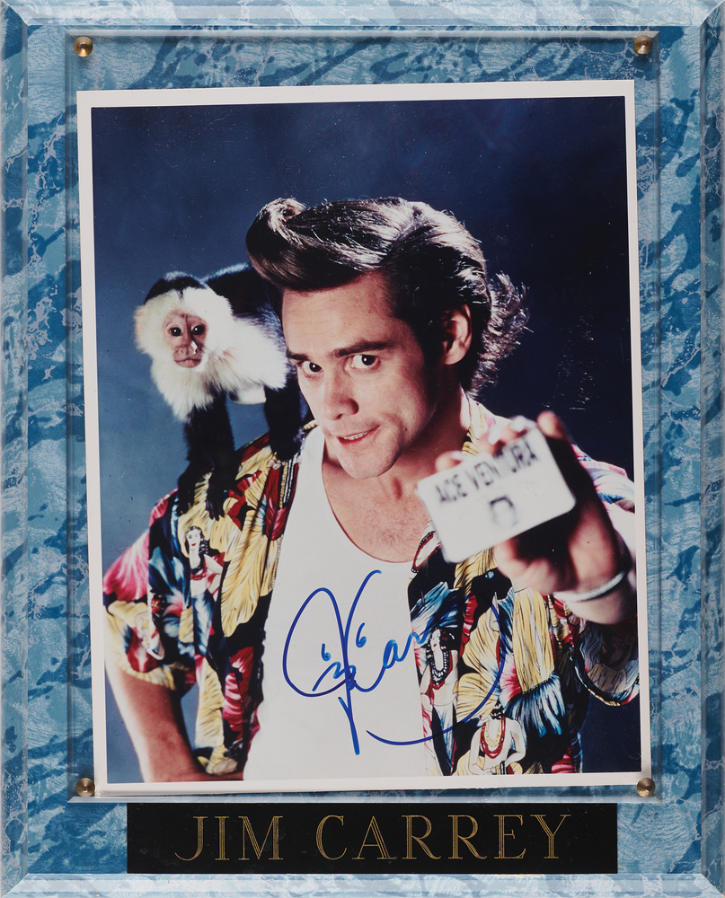 Lot 714 Jim Carrey Signed Photograph