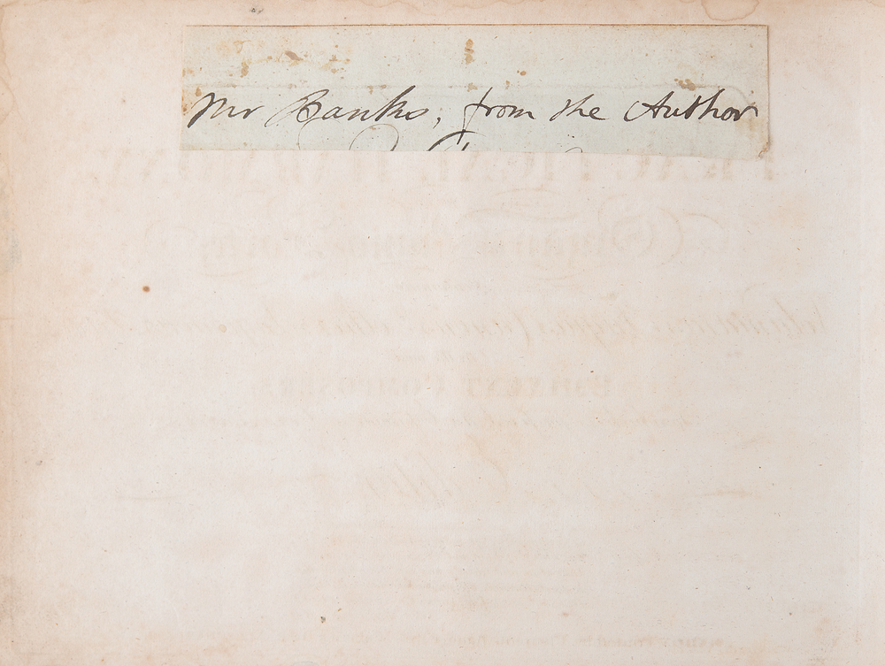 Lot 594 Muzio Clementi Signed Presentation Copy of ‘Selection of Practical Harmony’ Four-Volume Set