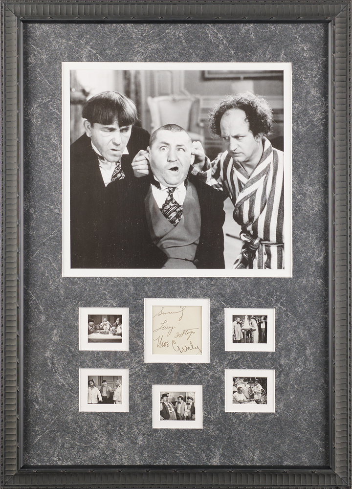 Lot 790 Three Stooges Signatures