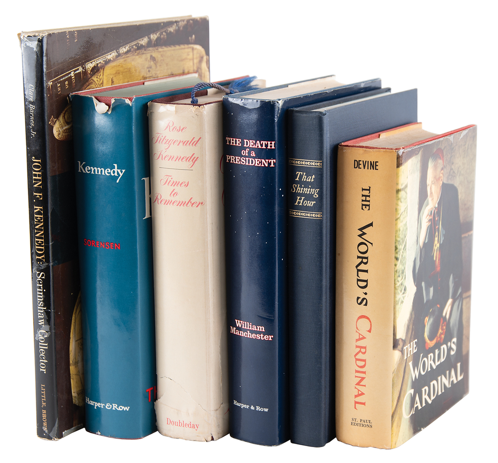 Lot 292 Kennedy Family and Biographers (6) Signed Books to JFK's Cousin, Ann Gargan - with Jacqueline Kennedy, Pat Kennedy Lawford, and Rose Kennedy