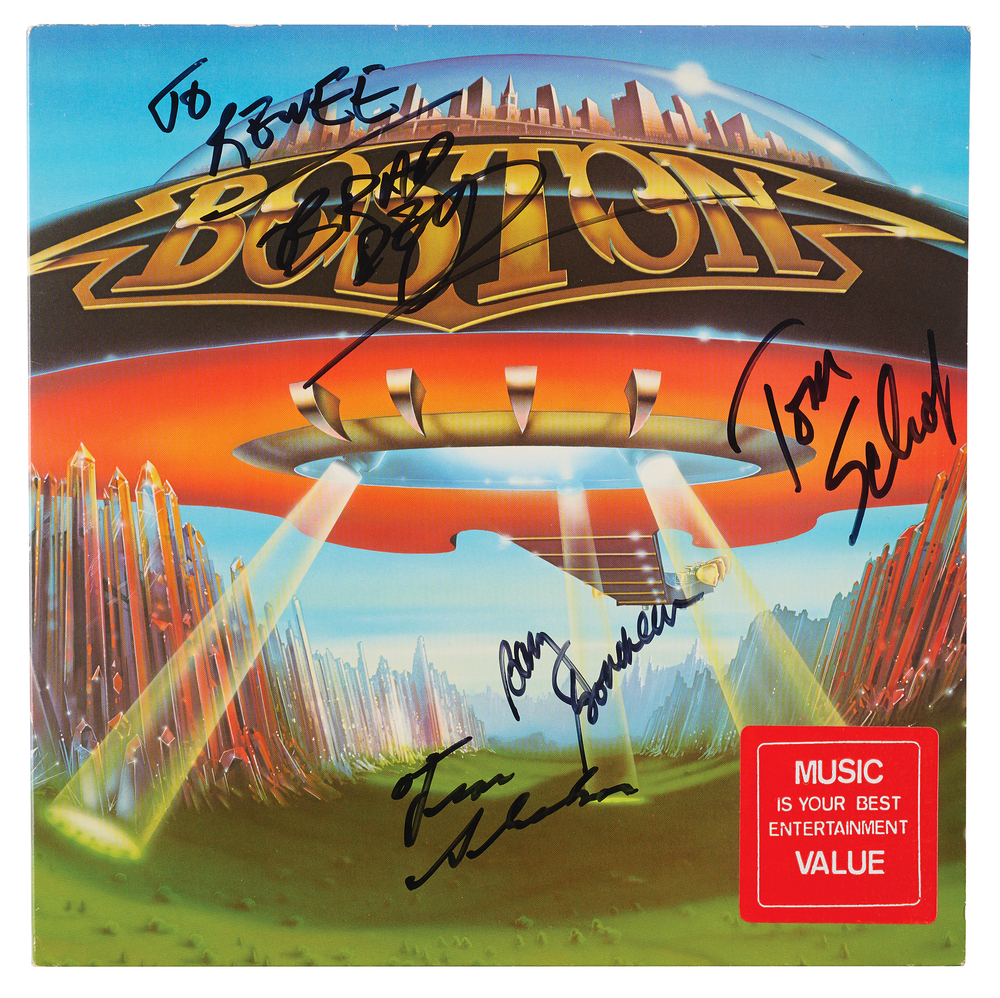 Lot 634 Boston Signed Album - Don't Look Back