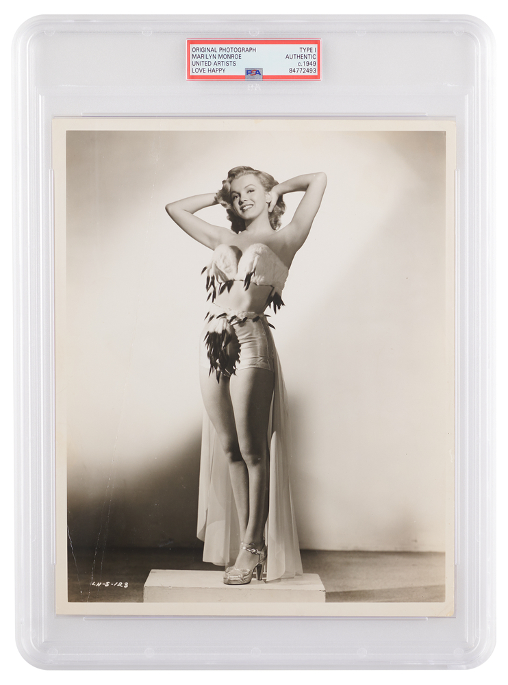 Lot 755 Marilyn Monroe Original Photograph - PSA Type I