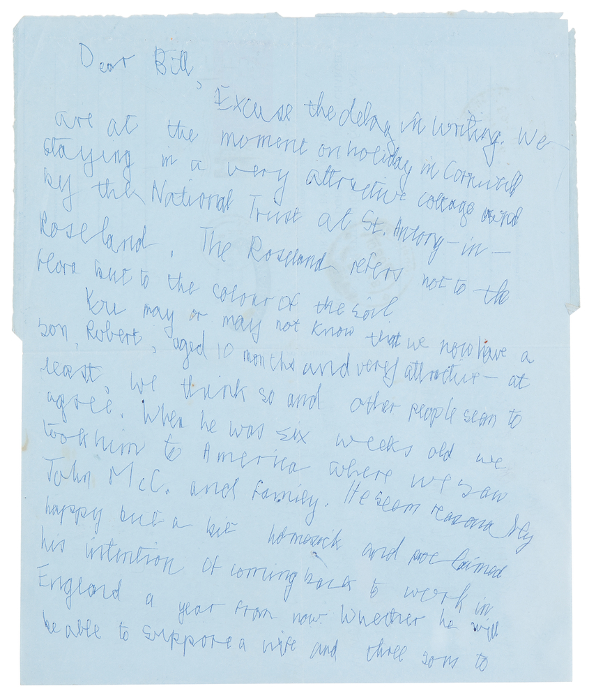 Lot 397 Stephen Hawking Autograph Letter Signed: 