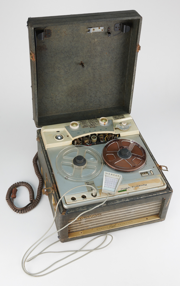 Lot 457 Kennedy Assassination: Original NBC Broadcast Master Recording with Webcor Recorder and Don Pardo Provenance - From the Collection of Television Historian and Archivist Phil Gries