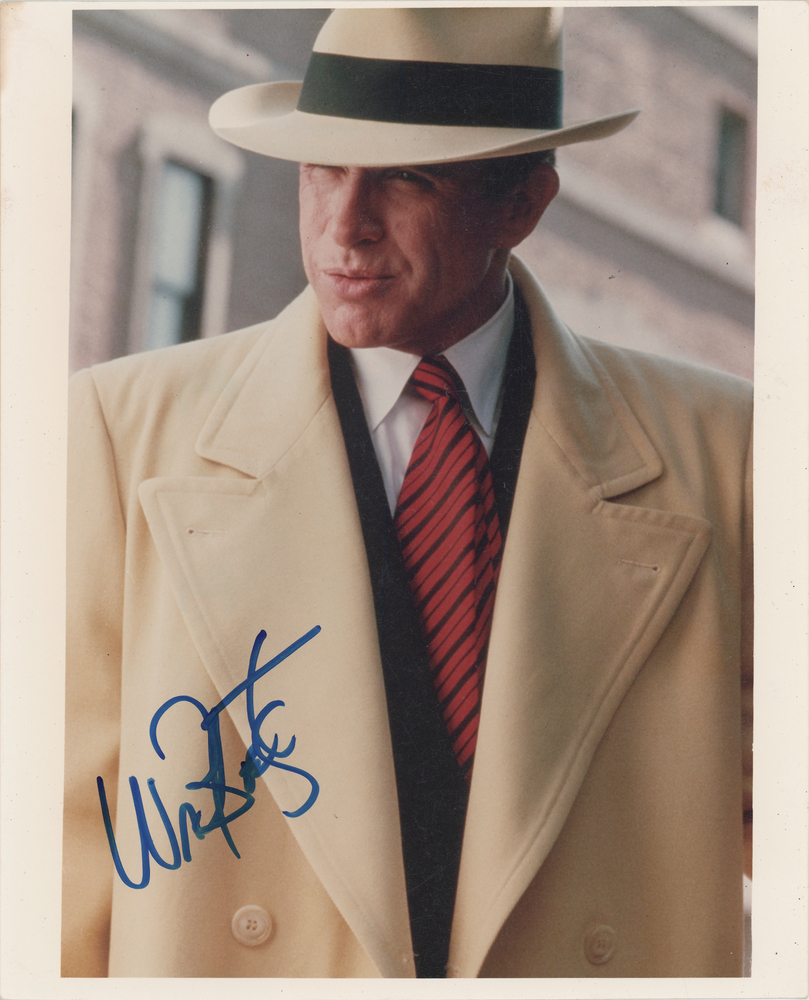 Lot 709 Warren Beatty Signed Photograph
