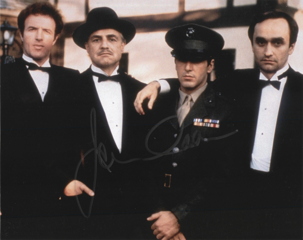 Lot 712 James Caan Signed Photograph