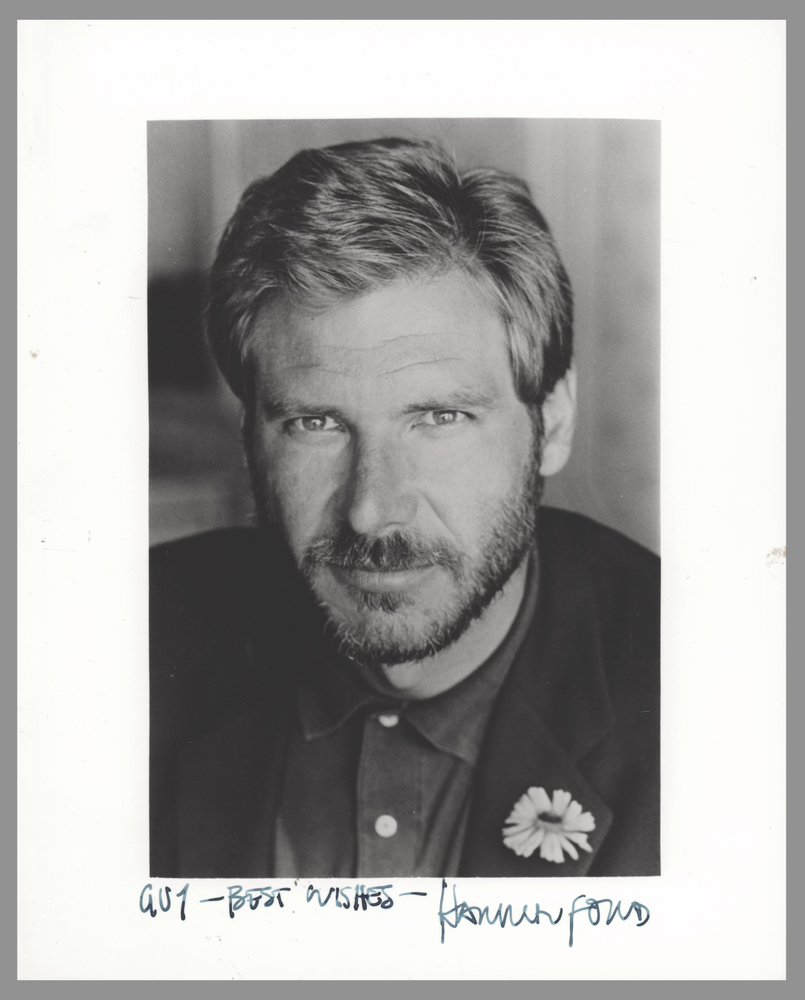 Lot 722 Harrison Ford Signed Photograph