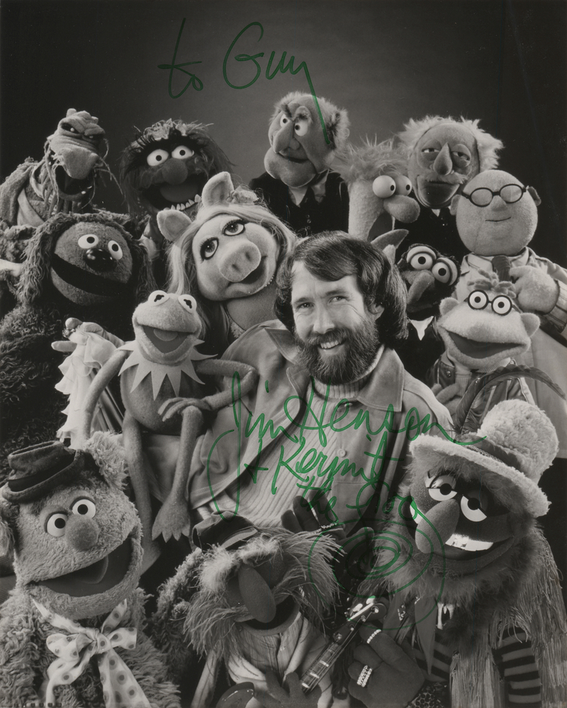 Lot 730 Jim Henson Signed Photograph