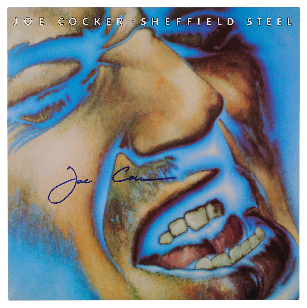 Lot 643 Joe Cocker Signed Album - Sheffield Steel