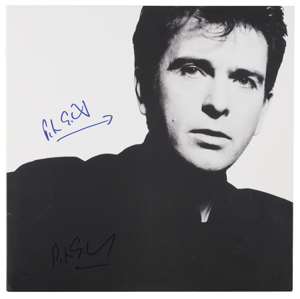 Lot 671 Peter Gabriel Signed Album - So