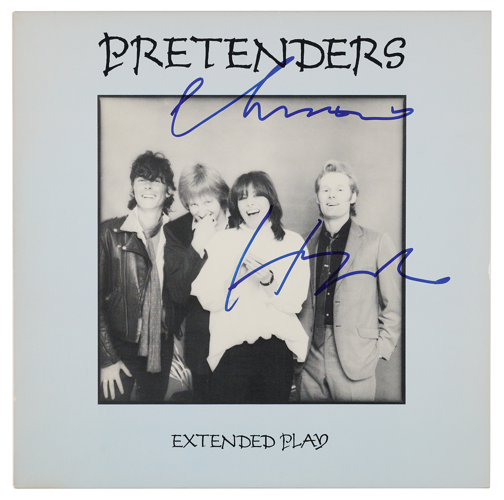 Lot 673 Pretenders: Chrissie Hynde Signed Album - Extended Play