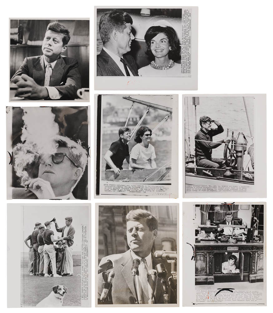 Lot 123 John F. Kennedy Collection of (200+) Press Photographs from The Detroit News Files (1960–1963)