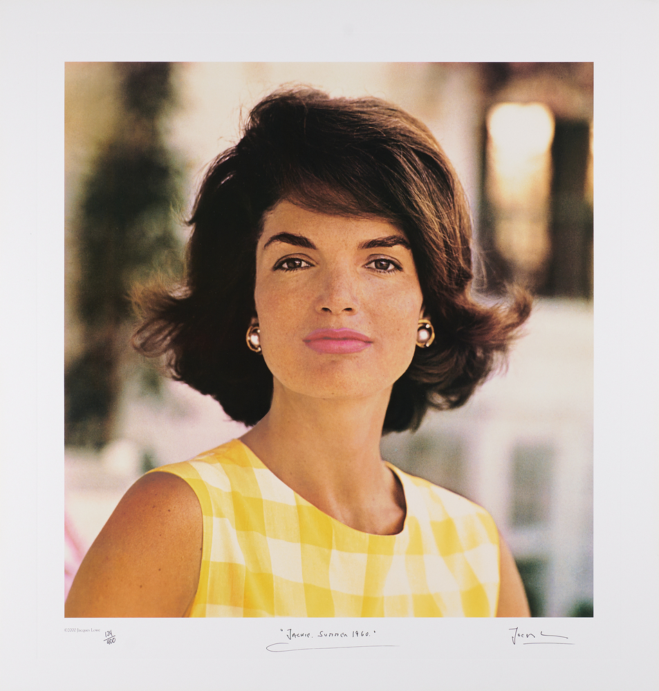 Lot 122 Jacqueline Kennedy: Jacques Lowe Signed Print (Ltd. Ed. #124/400) - 26˝ x 26˝