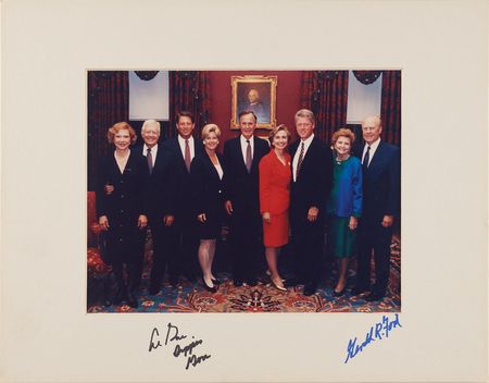 Lot #225 George Bush (2) Signed Items - Image 2