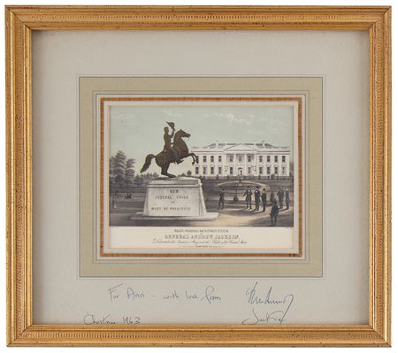 Lot #109 John F. Kennedy and Jacqueline Kennedy