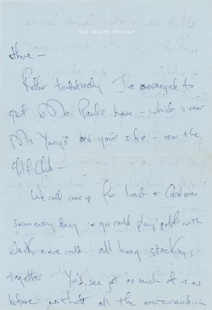 Lot #72 Jacqueline Kennedy Autograph Letter Signed to Joseph P. Kennedy, Making Christmas Arrangements: 