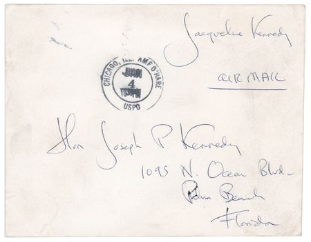 Lot #73 Jacqueline Kennedy Autograph Letter Signed to Joseph P. Kennedy: 