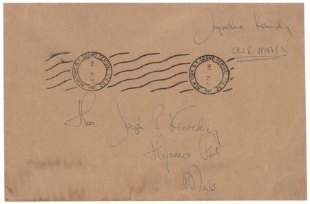 Lot #74 Jacqueline Kennedy Autograph Letter Signed to Joseph P. Kennedy on Caroline's First Equestrian Triumph: 
