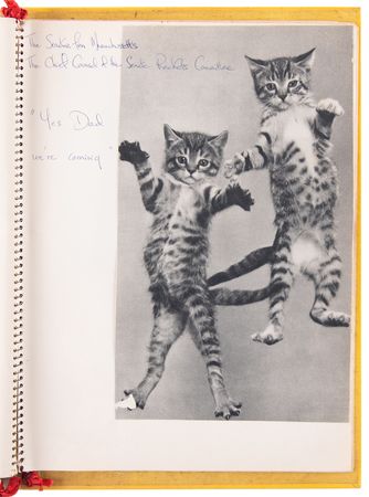 Lot #114 Jacqueline Kennedy Handmade Mother Goose Book, with Coloring by Caroline and John Jr. - Image 10