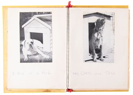 Lot #114 Jacqueline Kennedy Handmade Mother Goose Book, with Coloring by Caroline and John Jr. - Image 4