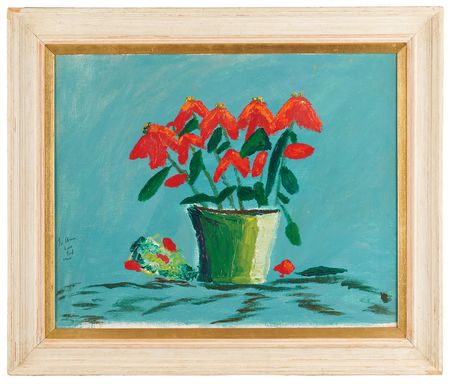 Lot #287 Ted Kennedy Original Oil Painting and (7)