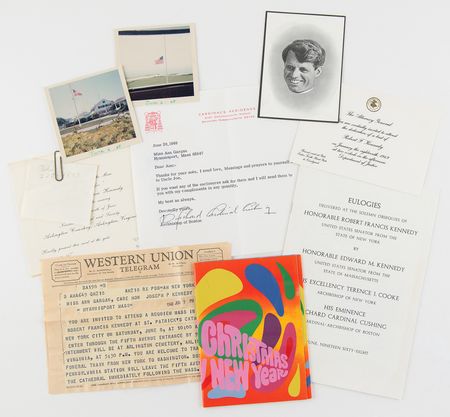 Lot #285 Robert F. Kennedy Typed Letter Signed to Cousin Ann Gargan: 