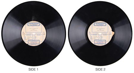 Lot #100 John F. Kennedy: Early 1945 Radio Interview Acetates (2) - Image 1