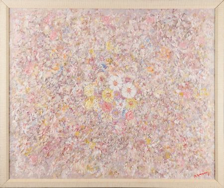 Lot #118 [John F. Kennedy] Robert F. Morey Original Painting - Originally Sold in 1971 to Benefit the John F. Kennedy Library, Purchased by JFK's Cousin Ann Gargan - Image 1