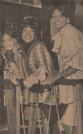 Lot #685 The Supremes Signed Photograph - Image 1