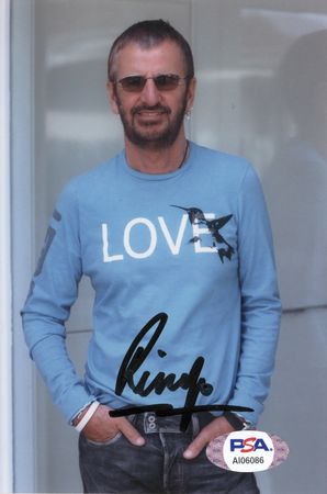 Lot #630 Beatles: Ringo Starr Signed Photograph - Image 1