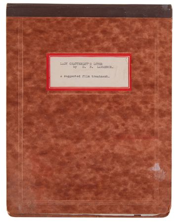 Lot #577 [D. H. Lawrence] Film Treatment for Lady Chatterley's Lover - Image 3